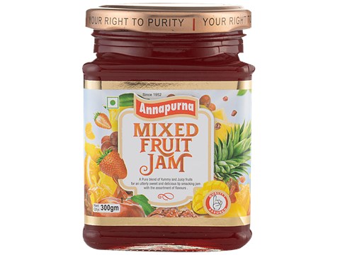Annapurna Mixed Fruit Jam - Premium Quality, 300 g