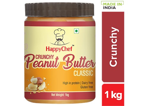 HappyChef Classic Crunchy Peanut Butter, 1 kg