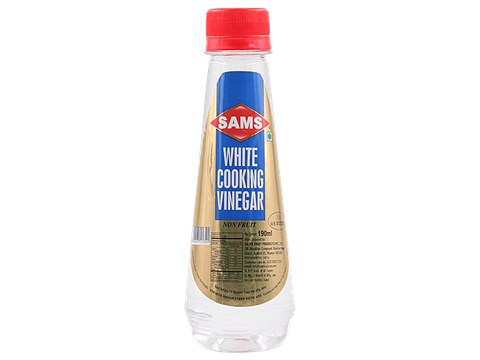 SAMS White Cooking Vinegar, 190 ml