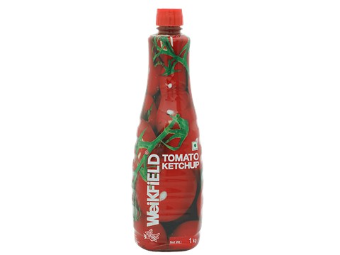 Weikfield Tomato Ketchup - Delicious Tangy Flavour, Vegetarian, 1 kg