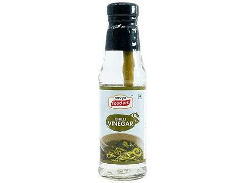 NAVYA FOOD ART Chilli Vinegar - Enhances Taste, 200 g