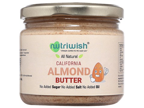 Nutriwish Almond Butter, 250 g
