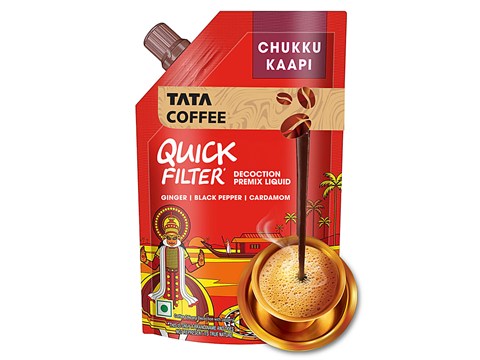 Tata Coffee Chukku Kaapi Quick Filter Coffee Decoction Premix Liquid, 200 ml