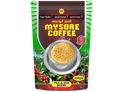 Mysore Coffee Mysore Coffee - Special Ghee Roasted With 20% Chicory Blend, Refreshing, Aromatic, 250 g