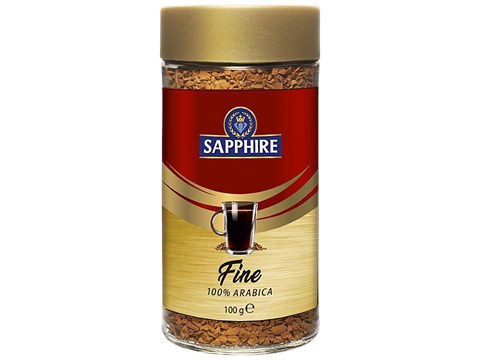 Sapphire  Fine InstantCoffee- Arabica, Columbian Beans, 100 g