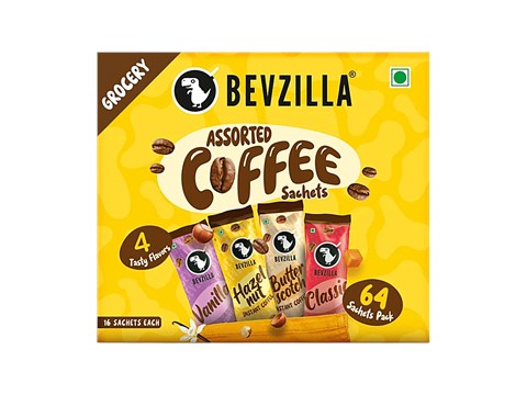 Bevzilla Assorted Coffee Sachets, 128 g