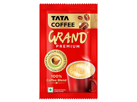Tata Coffee Grand Premium Instant Coffee - Coffee Blend, 6 g