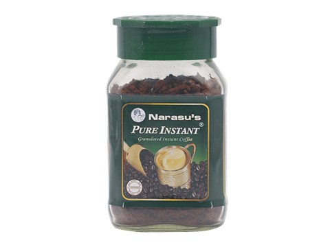 Narasus Pure Instant Coffee - Granulated, 50 g