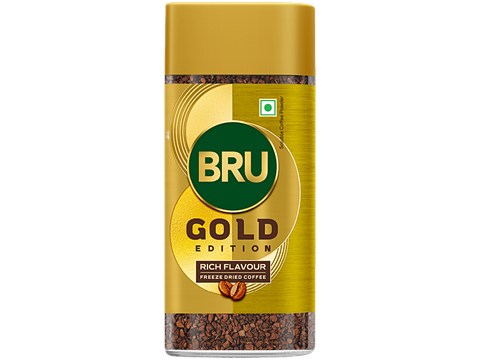 BRU Gold 100% Pure Coffee Freeze Dried, 55 g