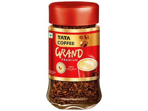 Tata Coffee Premium Instant Coffee - Coffee Blend, 45 g