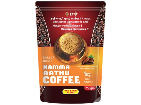 Namma Aathu Coffee Namma Aathu Coffee - Special Ghee Roasted With 30% Chicory Blend, Rich, Aromatic, 250 g