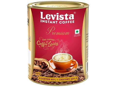 LEVISTA Premium Instant Coffee Chicory Mix 80:20, 200 g