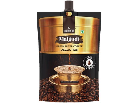 Continental Malgudi Fresh Filter Coffee Liquid Decoction, 150 ml