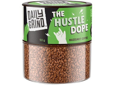 Daily Grind The Hustle Dope Hazelnut Coffee, 50 g