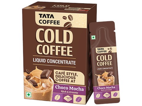Tata Coffee Choco Mocha Cold Coffee - Liquid Concentrate, 400 ml