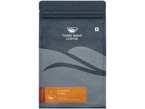 THIRD WAVE COFFEE El Diablo Blend Roasted Arabica Coffee - Medium Dark, 250 g