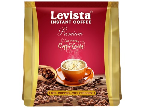 LEVISTA Premium Instant Coffee Chicory Mix 80:20, 50 g