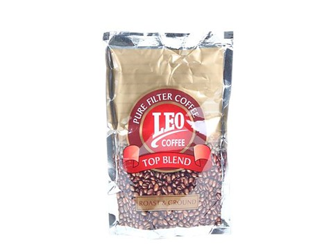 Leo Coffee - Filter Top Blend, Roast & Ground, 200 g