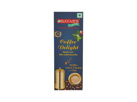 Bayars Coffee Delight - Filter Coffee Decoction, 75 ml