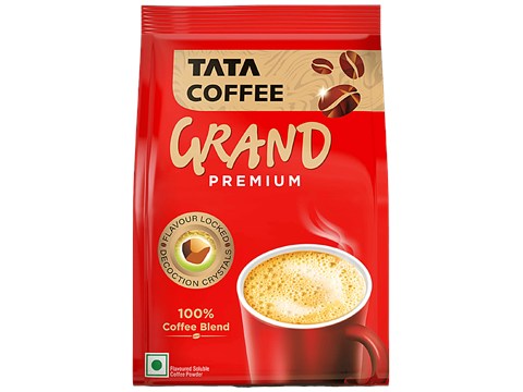 Tata Coffee Premium Instant Coffee - Coffee Blend, 90 g