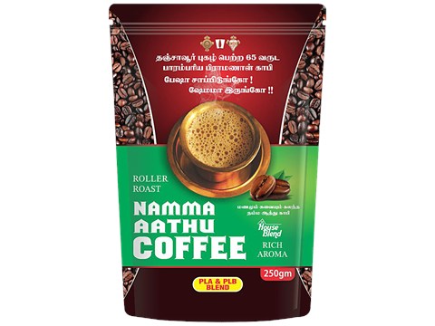 Namma Aathu Coffee Namma Aathu Coffee - Special Ghee Roasted With 20% Chicory Blend, Rich, Aromatic, 250 g