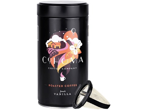 Cohoma Coffee Company French Vanilla Roasted Coffee, 250 g