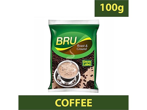 BRU Coffee Roast Ground, 100 g