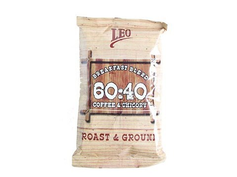 Leo Coffee - Breakfast Blend, Roast & Ground, with Chicory, 200 g