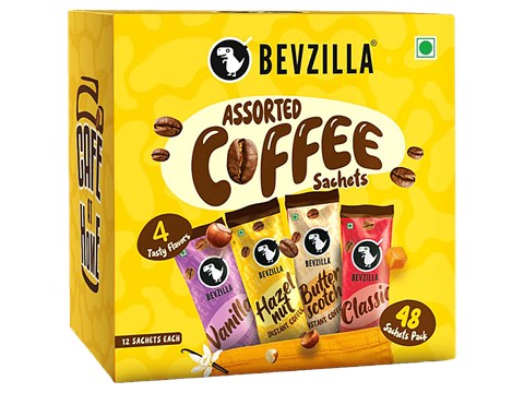 Bevzilla Assorted Coffee Sachets, 96 g