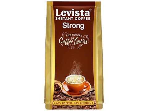 LEVISTA Strong Instant Coffee Chicory Mix 60:40, 200 g