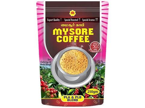 Mysore Coffee Mysore Coffee - Special Ghee Roasted With 30% Chicory Blend, Refreshing, Aromatic, 250 g