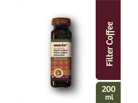 NAARIO Coffee- Authentic | No Chemicals | Boosts Mood, 200 ml