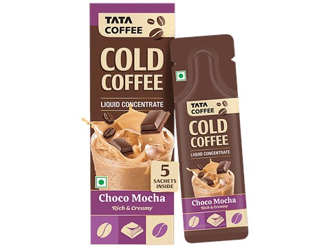 Tata Coffee Cold Coffee Liquid Concentrate - Choco Mocha, Rich & Creamy, Cafe Style, Easy To Make, 100 ml