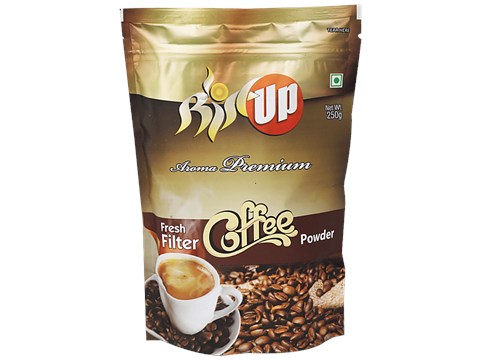 Riseup Coffee - Chikamagalur Aroma Premium Fresh Filter Coffee, Using German Machinery to Roast & Grind, 250 g