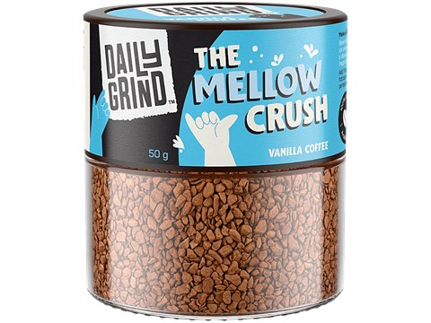 Daily Grind The Mellow Crush Vanilla Instant Coffee, 50 g
