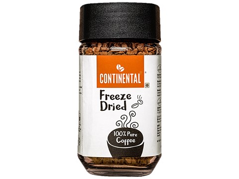Continental Freeze Dried Pure Coffee Powder, 50 g