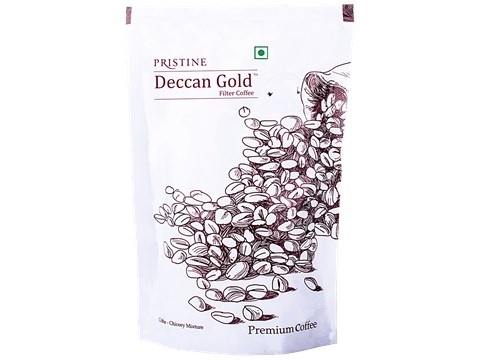 PRISTINE Deccan Gold - Premium Filter Coffee, 80:20 Blend, 500 g