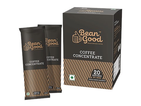 Bean Good Indian Brewed Coffee Concentrate - Authentic & Delicious, 15 ml