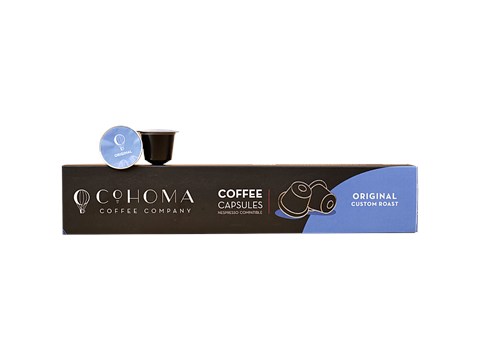 Cohoma Coffee Company Original Custom Roast Coffee Capsules, 50 g