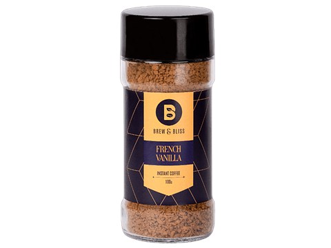 Brew & Bliss French Vanilla Instant Coffee, 100 g