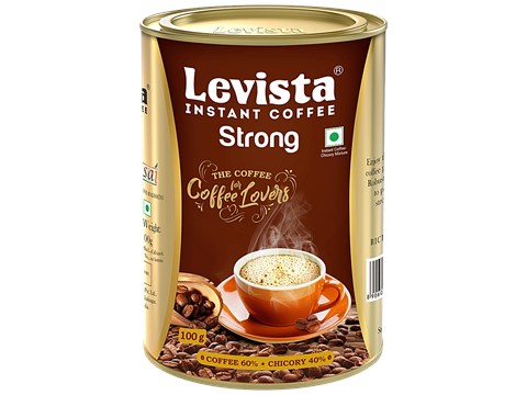 LEVISTA Strong Instant Coffee Chicory Mix 60:40, 100 g