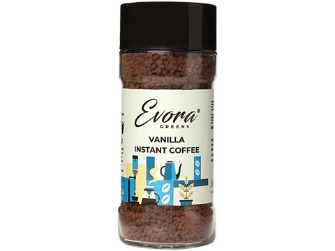 Evora Greens Vanilla Instant Coffee, 100 g