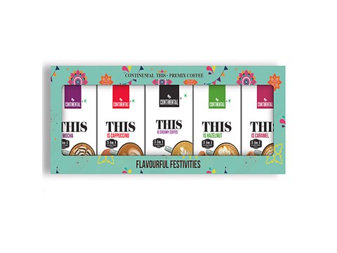 Continental This Premix Coffee Gift Box - Assorted Flavours, 708 g