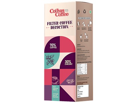 Cothas Coffee Filter Coffee Decoction, 100 ml