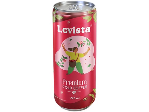 LEVISTA Premium Cold Coffee, 220 ml