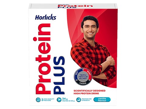Horlicks Protein Plus, Vanilla, 200 g
