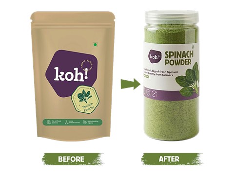 Koh! Spinach Powder, 100 g