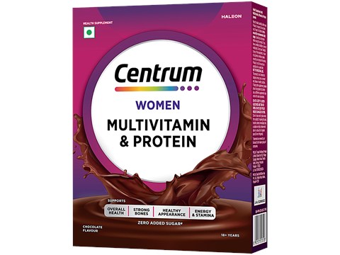 Centrum Women Multivitamin & Protein Nutrition Drink Powder - Chocolate, 200 g
