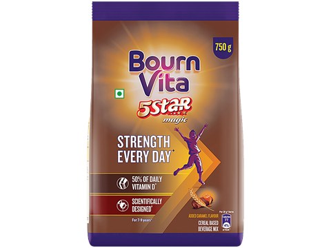 Bournvita 5 Star Magic Nutrition Drink, 750 g
