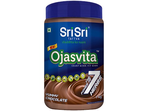 Sri Sri Tattva Ojasvita Chocolate Powder, 1 Kg - Drink Mix For Sharp Mind &  Body, 1 kg
